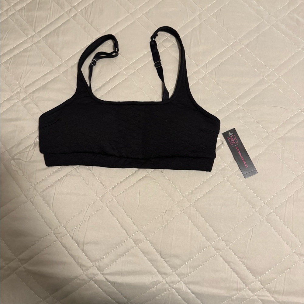 Black Women's Sports Bra